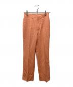 UNITED ARROWS TOKYOユナイテッドアローズトウキョウ）の古着「UBC ツイル フレアパンツ」｜オレンジ