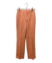 UNITED ARROWS TOKYO（ユナイテッドアローズトウキョウ）の古着「UBC ツイル フレアパンツ」｜オレンジ