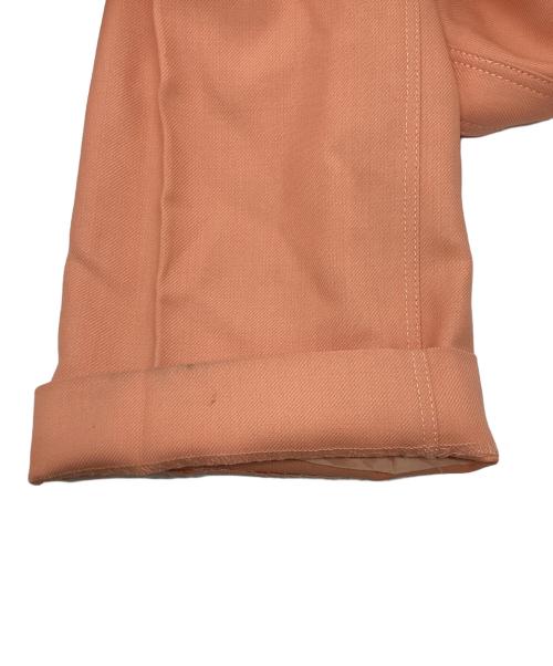 UNITED ARROWS TOKYO（ユナイテッドアローズトウキョウ）UNITED ARROWS TOKYO (ユナイテッドアローズトウキョウ) UBC ツイル フレアパンツ オレンジ サイズ:36の古着・服飾アイテム