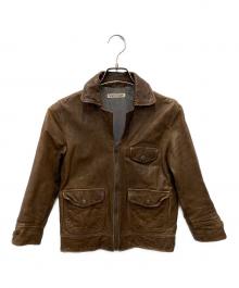 beautiful people（ビューティフルピープル）の古着「レザージャケット」｜ブラウン