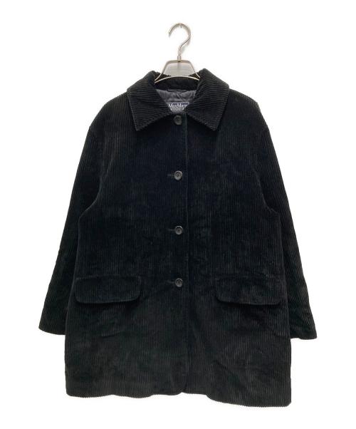 Max Mara WEEK END LINE（マックスマーラ ウイークエンドライン）MAX MARA WEEK END LINE (マックスマーラ ウイークエンドライン) コーデュロイジャケット ブラック サイズ:42の古着・服飾アイテム