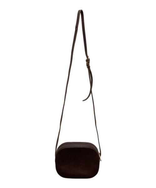 IL BISONTE（イル ビゾンテ）IL BISONTE (イル ビゾンテ) レザーショルダーバッグ ブラウンの古着・服飾アイテム