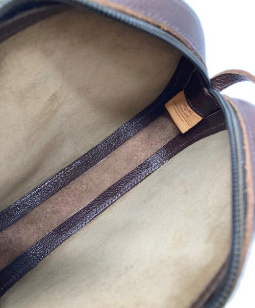 IL BISONTE（イル ビゾンテ）IL BISONTE (イル ビゾンテ) レザーショルダーバッグ ブラウンの古着・服飾アイテム