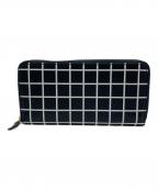 IL BISONTEイル ビゾンテ）の古着「長財布」｜ホワイト×ブラック