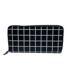 IL BISONTE（イル ビゾンテ）の古着「長財布」｜ホワイト×ブラック