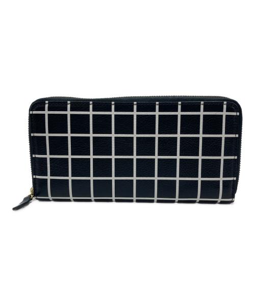 IL BISONTE（イル ビゾンテ）IL BISONTE (イル ビゾンテ) 長財布 ホワイト×ブラックの古着・服飾アイテム