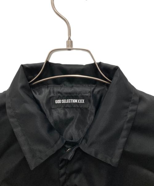 GOD SELECTION XXX（ゴッド セレクション トリプルエックス）GOD SELECTION XXX (ゴッド セレクション トリプルエックス) コーチジャケット ブラック サイズ:Mの古着・服飾アイテム