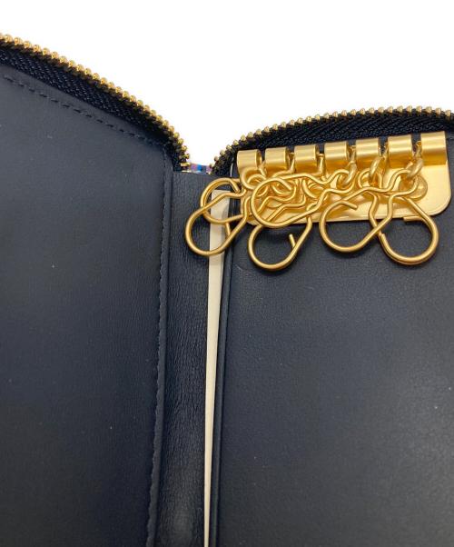 PAUL SMITH（ポールスミス）Paul Smith (ポールスミス) 6連キーケース ブルーの古着・服飾アイテム