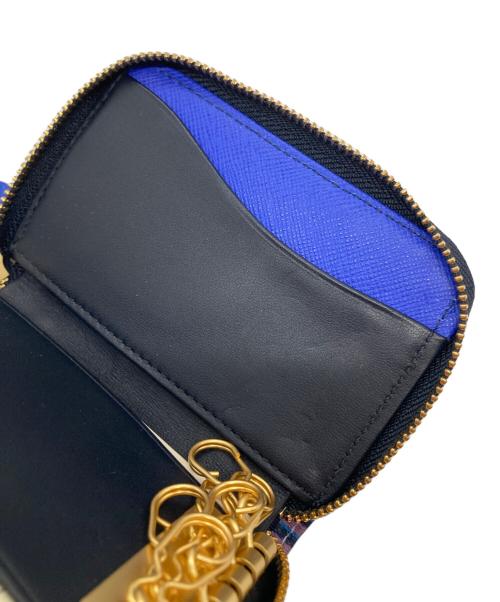 PAUL SMITH（ポールスミス）Paul Smith (ポールスミス) 6連キーケース ブルーの古着・服飾アイテム