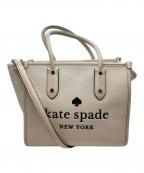 Kate Spadeケイトスペード）の古着「2WAYショルダーバッグ」｜ホワイト