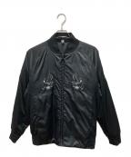 adidasアディダス）の古着「オールブラックス スカジャン」｜ブラック