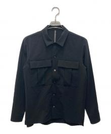 KAZUYUKI KUMAGAI ATTACHMENT（カズユキクマガイ アタッチメント）の古着「シャツ」｜ブラック