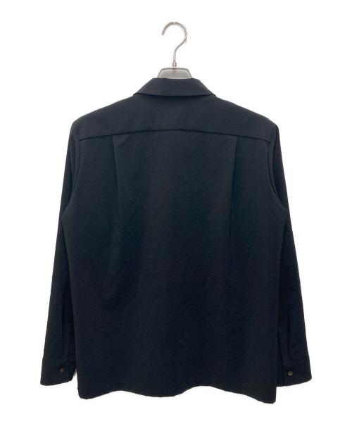 KAZUYUKI KUMAGAI ATTACHMENT（カズユキクマガイ アタッチメント）KAZUYUKI KUMAGAI ATTACHMENT (カズユキクマガイ アタッチメント) シャツ ブラック サイズ:1の古着・服飾アイテム