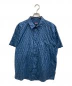 Patagoniaパタゴニア）の古着「総柄シャツ」｜ネイビー