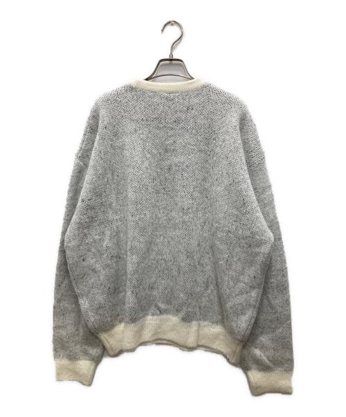 OY（オーワイ）OY (オーワイ) HAIRY DUAL CUBE KNIT グレー サイズ:2 未使用品の古着・服飾アイテム