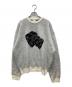 OY（オーワイ）の古着「HAIRY DUAL CUBE KNIT」｜グレー