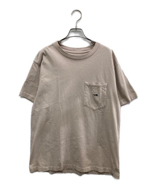 THE NORTHFACE PURPLELABEL（ザ・ノースフェイス パープルレーベル）THE NORTHFACE PURPLELABEL (ザ・ノースフェイス パープルレーベル) 7oz H/S POCKET TEE/セブンオンス ハーフスリーブ ポケット ティー ベージュ サイズ:Lの古着・服飾アイテム