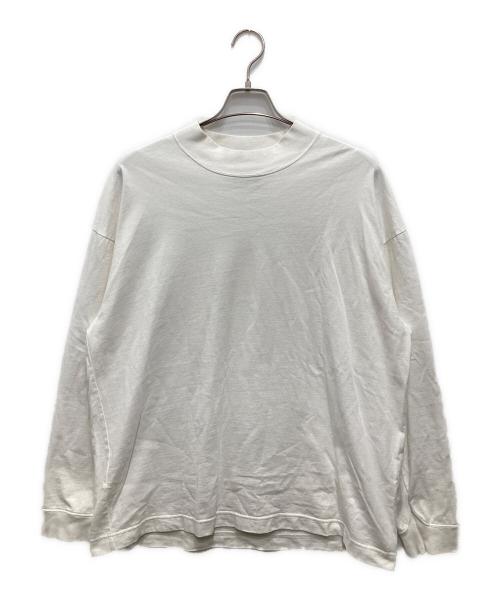 ATON（エイトン）ATON (エイトン) SUVIN 60/2 | OVERSIZED T-SHIRT ホワイト サイズ:6の古着・服飾アイテム