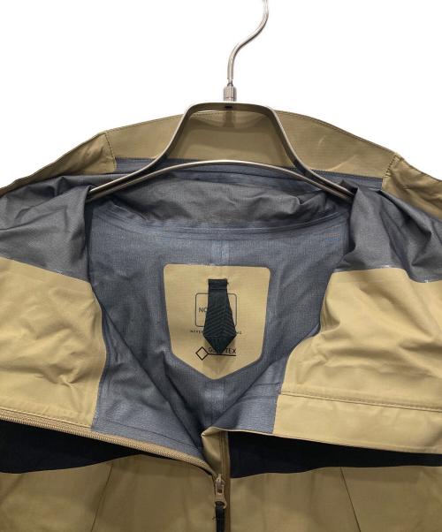 THE NORTH FACE（ザ ノース フェイス）THE NORTH FACE (ザ ノース フェイス) クライムライトジャケット ベージュ×ブラック サイズ:XLの古着・服飾アイテム