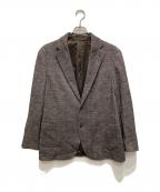 MACKINTOSH LONDONマッキントッシュ ロンドン）の古着「FLEX JERSEY グレンチェックテーラードジャケット」｜ブラウン