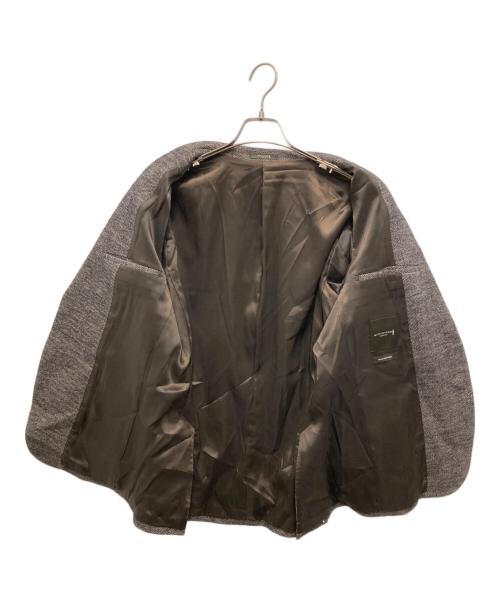 MACKINTOSH LONDON（マッキントッシュ ロンドン）MACKINTOSH LONDON (マッキントッシュ ロンドン) FLEX JERSEY グレンチェックテーラードジャケット ブラウン サイズ:LL40の古着・服飾アイテム