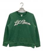 L.L.Beanエルエルビーン マウンテンパーカー）の古着「クルーネックスウェット」｜グリーン