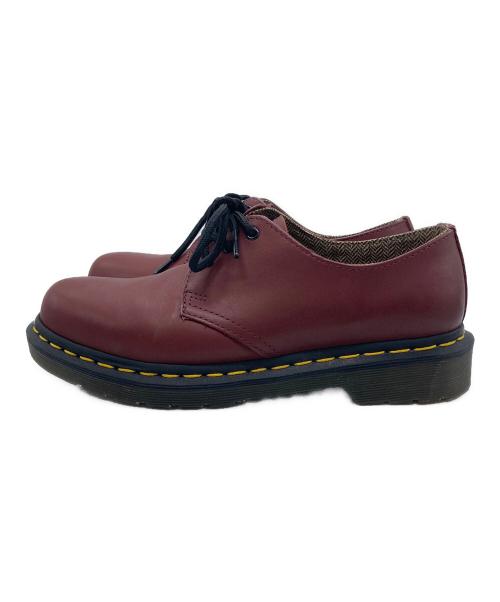 Dr.Martens（ドクターマーチン）Dr.Martens (ドクターマーチン) 3ホールシューズ ボルドー サイズ:EU38の古着・服飾アイテム