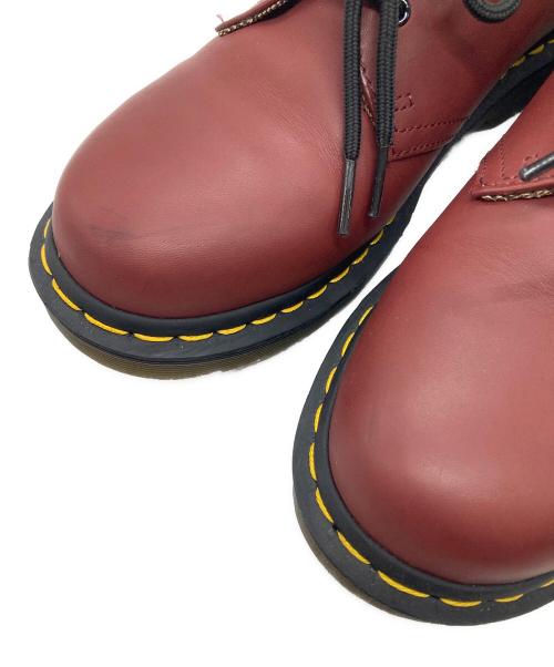 Dr.Martens（ドクターマーチン）Dr.Martens (ドクターマーチン) 3ホールシューズ ボルドー サイズ:EU38の古着・服飾アイテム