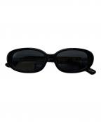 POLO RALPH LAURENポロ・ラルフローレン）の古着「オーバル サングラス」｜ブラック