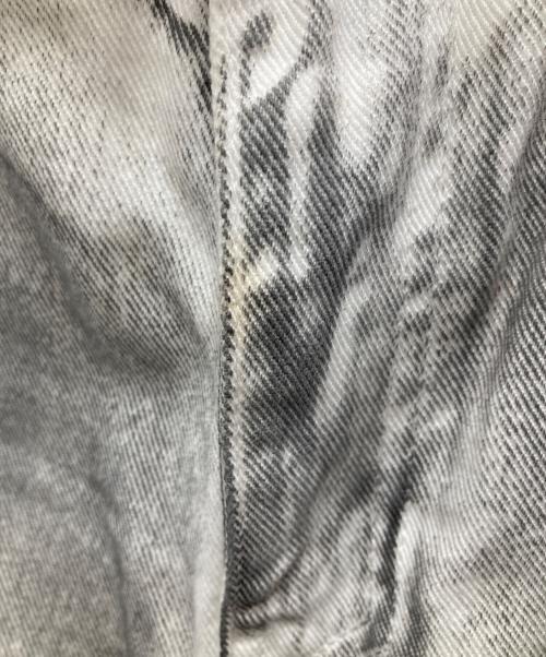 BEAMS（ビームス）BEAMS (ビームス) FUTURE ARCHIVE FADE DOUBLE KNEE DENIM PANTS/フューチャー アーカイブ フェード ダブルニー デニム パンツ グレー サイズ:Mの古着・服飾アイテム