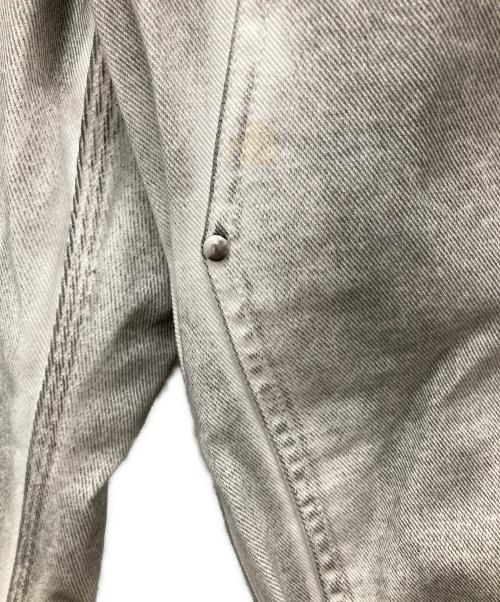 BEAMS（ビームス）BEAMS (ビームス) FUTURE ARCHIVE FADE DOUBLE KNEE DENIM PANTS/フューチャー アーカイブ フェード ダブルニー デニム パンツ グレー サイズ:Mの古着・服飾アイテム