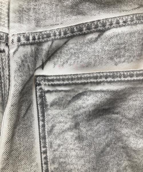 BEAMS（ビームス）BEAMS (ビームス) FUTURE ARCHIVE FADE DOUBLE KNEE DENIM PANTS/フューチャー アーカイブ フェード ダブルニー デニム パンツ グレー サイズ:Mの古着・服飾アイテム