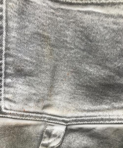 BEAMS（ビームス）BEAMS (ビームス) FUTURE ARCHIVE FADE DOUBLE KNEE DENIM PANTS/フューチャー アーカイブ フェード ダブルニー デニム パンツ グレー サイズ:Mの古着・服飾アイテム