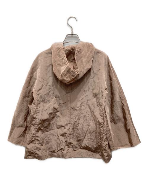 HERNO（ヘルノ）HERNO (ヘルノ) ナイロンフーデッドジャケット ピンクベージュ サイズ:44の古着・服飾アイテム