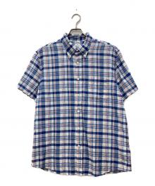 BROOKS BROTHERS（ブルックスブラザーズ）の古着「S/SチェックBDシャツ」｜ブルー