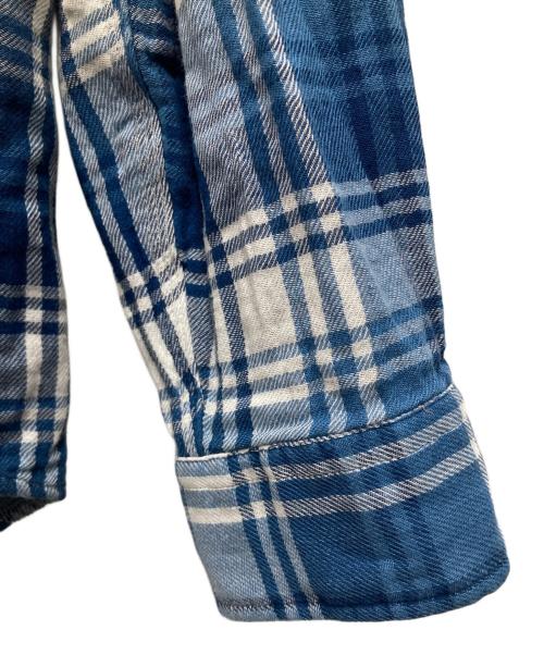 POLO RALPH LAUREN（ポロ・ラルフローレン）POLO RALPH LAUREN (ポロ・ラルフローレン) LONG SLEEVE SPORT SHIRT ブルー サイズ:Lの古着・服飾アイテム