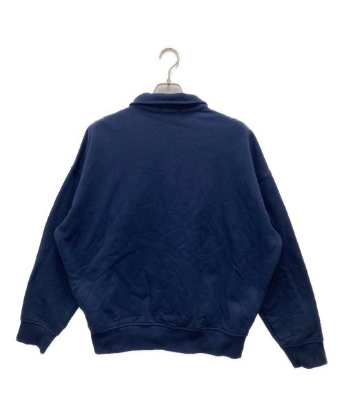 POLO RALPH LAUREN（ポロ・ラルフローレン）POLO RALPH LAUREN (ポロ・ラルフローレン) リラックスフィット ロゴカラードスウェットシャツ ネイビー サイズ:Lの古着・服飾アイテム