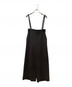 ANAYIアナイ）の古着「ソフトパウダリーサスペンダーパンツ」｜ブラウン