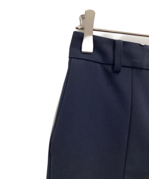 ANAYI（アナイ）ANAYI (アナイ) アセテートストレッチパンツ ネイビー サイズ:38 未使用品の古着・服飾アイテム