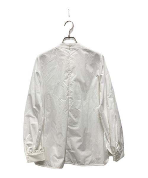 ANAYI（アナイ）ANAYI (アナイ) コットン2WAYボウタイブラウス ホワイト サイズ:Ｍ 未使用品の古着・服飾アイテム