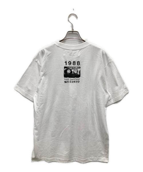 TAGS WKGPTY（タグスワーキングパーティー）TAGS WKGPTY (タグスワーキングパーティー) Tajima Kazunali 半袖Tシャツ ホワイト サイズ:L 未使用品の古着・服飾アイテム