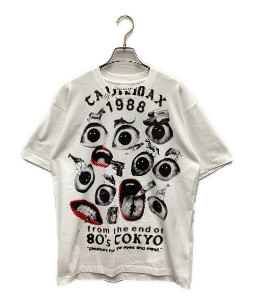 TAGS WKGPTY（タグスワーキングパーティー）TAGS WKGPTY (タグスワーキングパーティー) Tajima Kazunali 半袖Tシャツ ホワイト サイズ:L 未使用品の古着・服飾アイテム