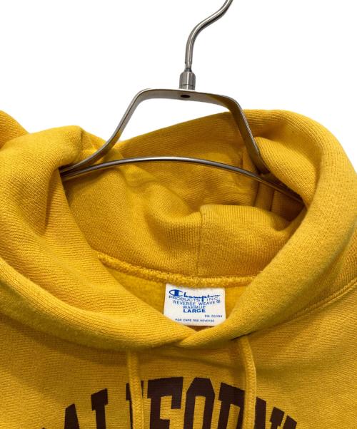 Champion（チャンピオン）Champion (チャンピオン) STANDARD CALIFORNIA (スタンダードカリフォルニア) リバースウィーブパーカー イエロー サイズ:Lの古着・服飾アイテム