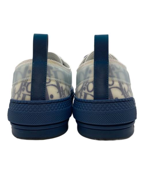 Dior（ディオール）Dior (ディオール) B23 リーグ ロートップスニーカー ホワイト×ネイビー サイズ:38の古着・服飾アイテム