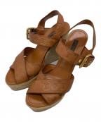 LOUIS VUITTONルイ ヴィトン）の古着「エスパドリーユ」｜ベージュ