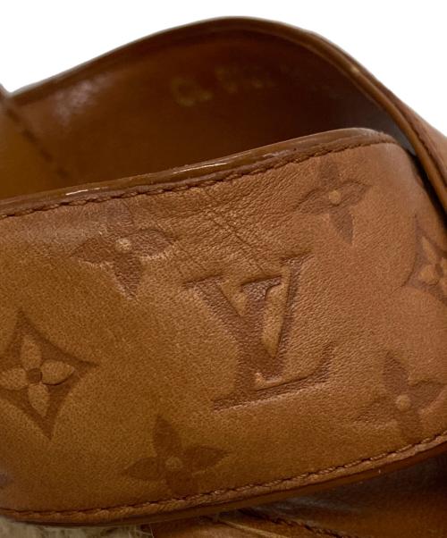 LOUIS VUITTON（ルイ ヴィトン）LOUIS VUITTON (ルイ ヴィトン) エスパドリーユ ベージュ サイズ:36 1/2の古着・服飾アイテム