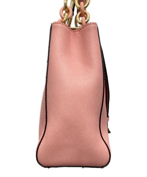 MICHAEL KORS（マイケル・コース）MICHAEL KORS (マイケル・コース) 2WAYバッグ ピンクの古着・服飾アイテム
