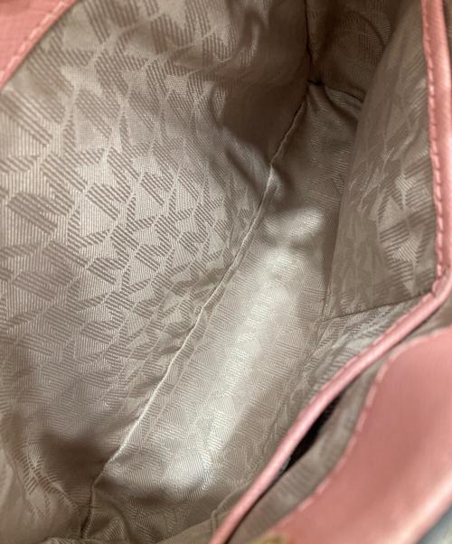 MICHAEL KORS（マイケル・コース）MICHAEL KORS (マイケル・コース) 2WAYバッグ ピンクの古着・服飾アイテム