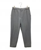 CABANキャバン）の古着「ドライウールタイプライター テーパードパンツ」｜グレー