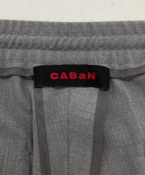 CABAN（キャバン）CABaN (キャバン) ドライウールタイプライター テーパードパンツ グレー サイズ:Mの古着・服飾アイテム